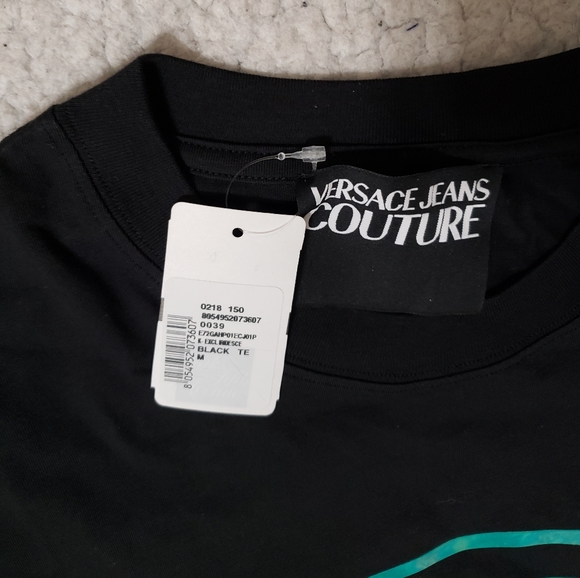 Versace Jeans Couture Iconic Iridescent Emblem Tee - Picture 7 of 10